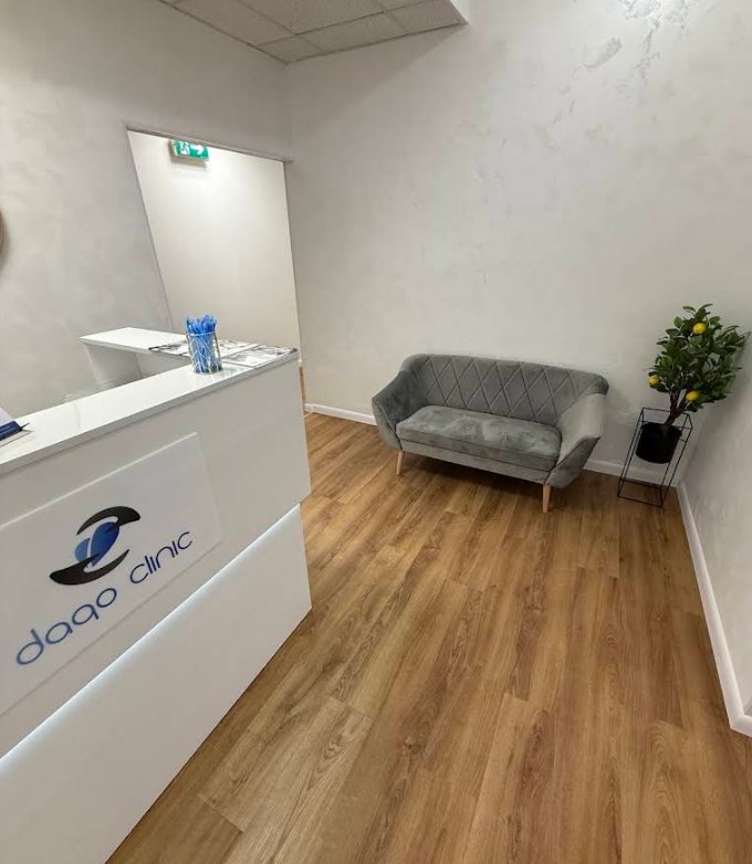Recepcja Dago Clinic w Ostródzie